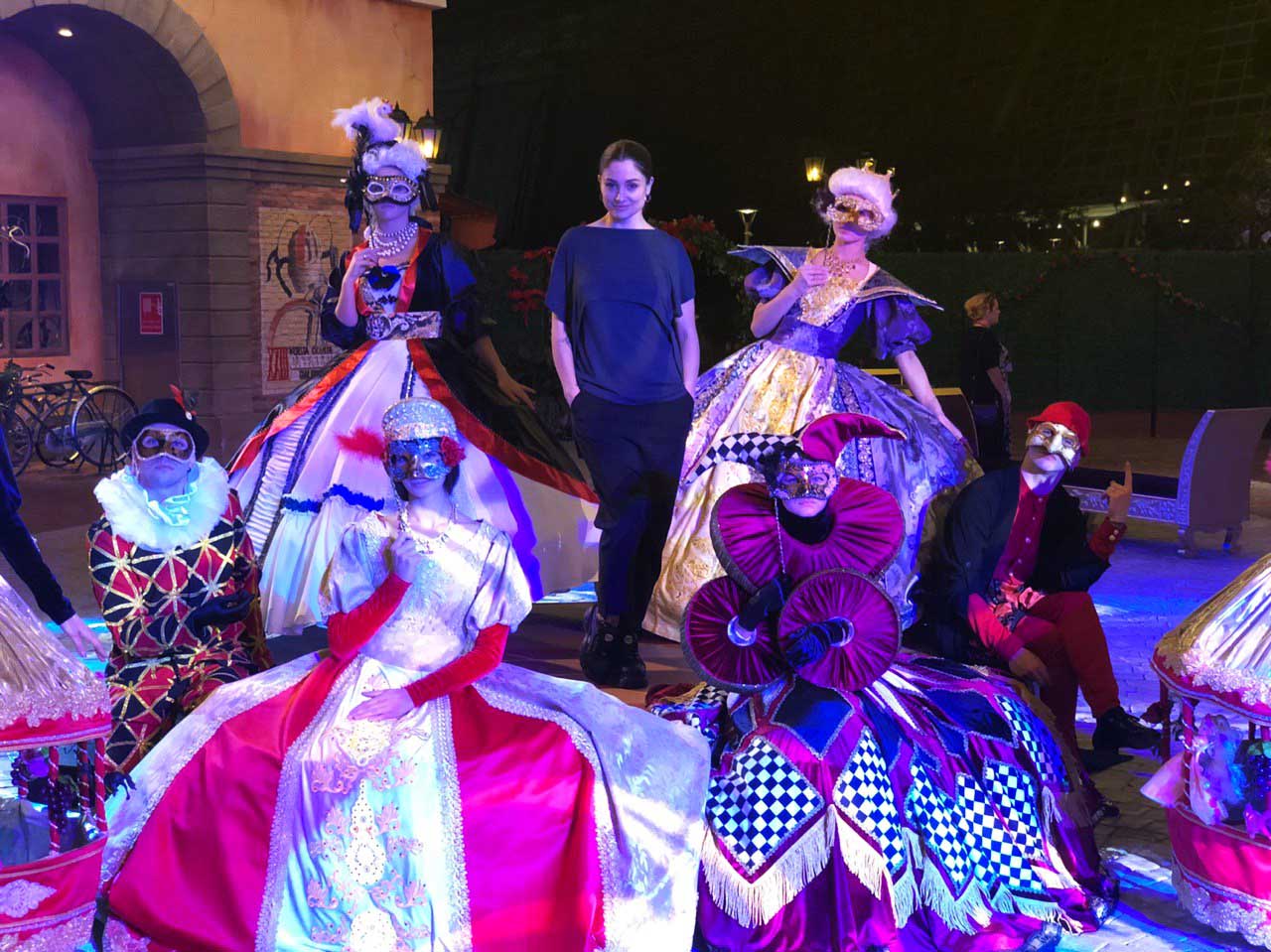 Справжній венеціанський карнавал у Ferrari Park від Олександра Лещенко і театру танцю Foresight