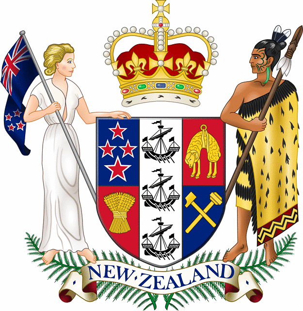 Государственный Герб Новой Зеландии
