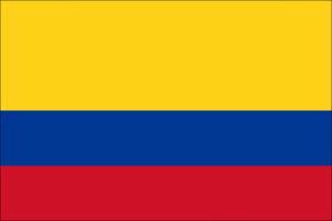 Colombian national flag