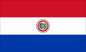 State flag of the Republic of Paraguay