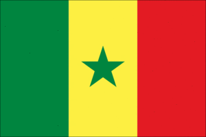 State flag of the Republic of Senegal