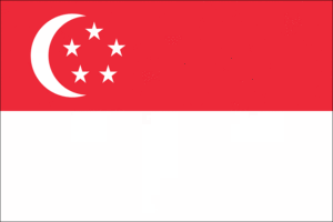 Государственный флаг Сингапура