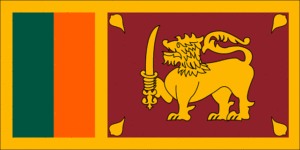 State flag of Sri Lanka