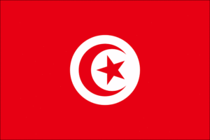 State flag of the Republic of Tunisia
