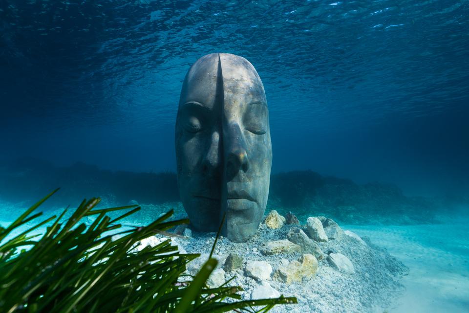 A museum of underwater art was opened in France