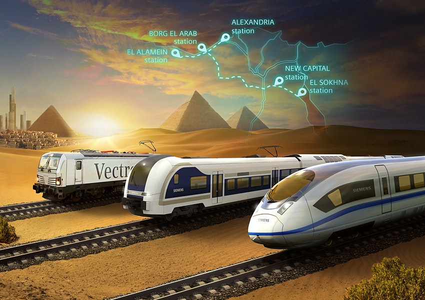 Египет запускает скоростной поезд от Красного до Средиземного моря