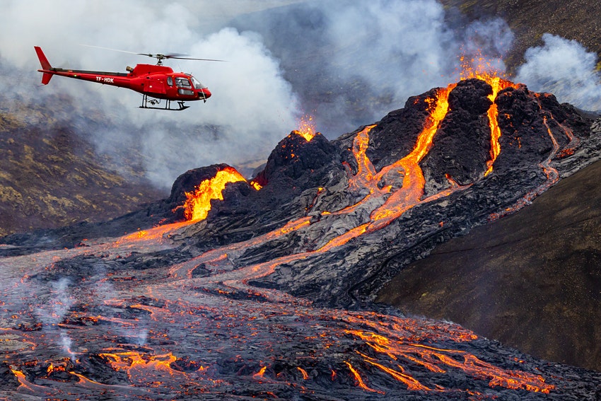 Excursions to the active volcano have opened in Iceland