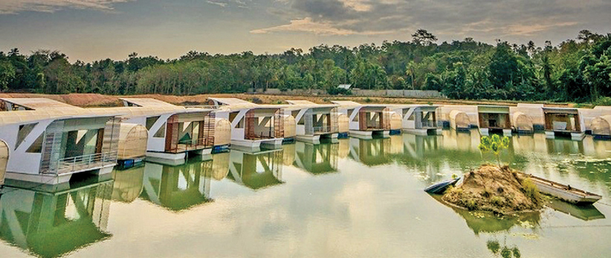 Шри-Ланка открывает первый в мире плавучий курорт агротуризма