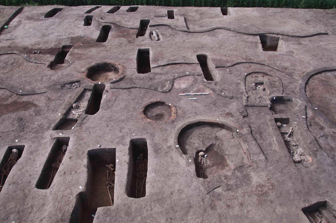 In Egypt, a large-scale archaeological discovery - the discovery of 110 tombs