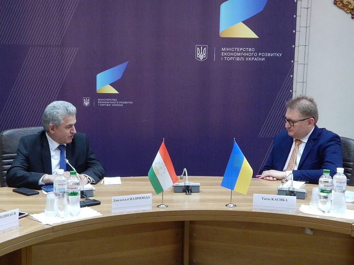 The Ambassador of Tajikistan met with the Deputy Minister of Economic Development and Trade of Ukraine