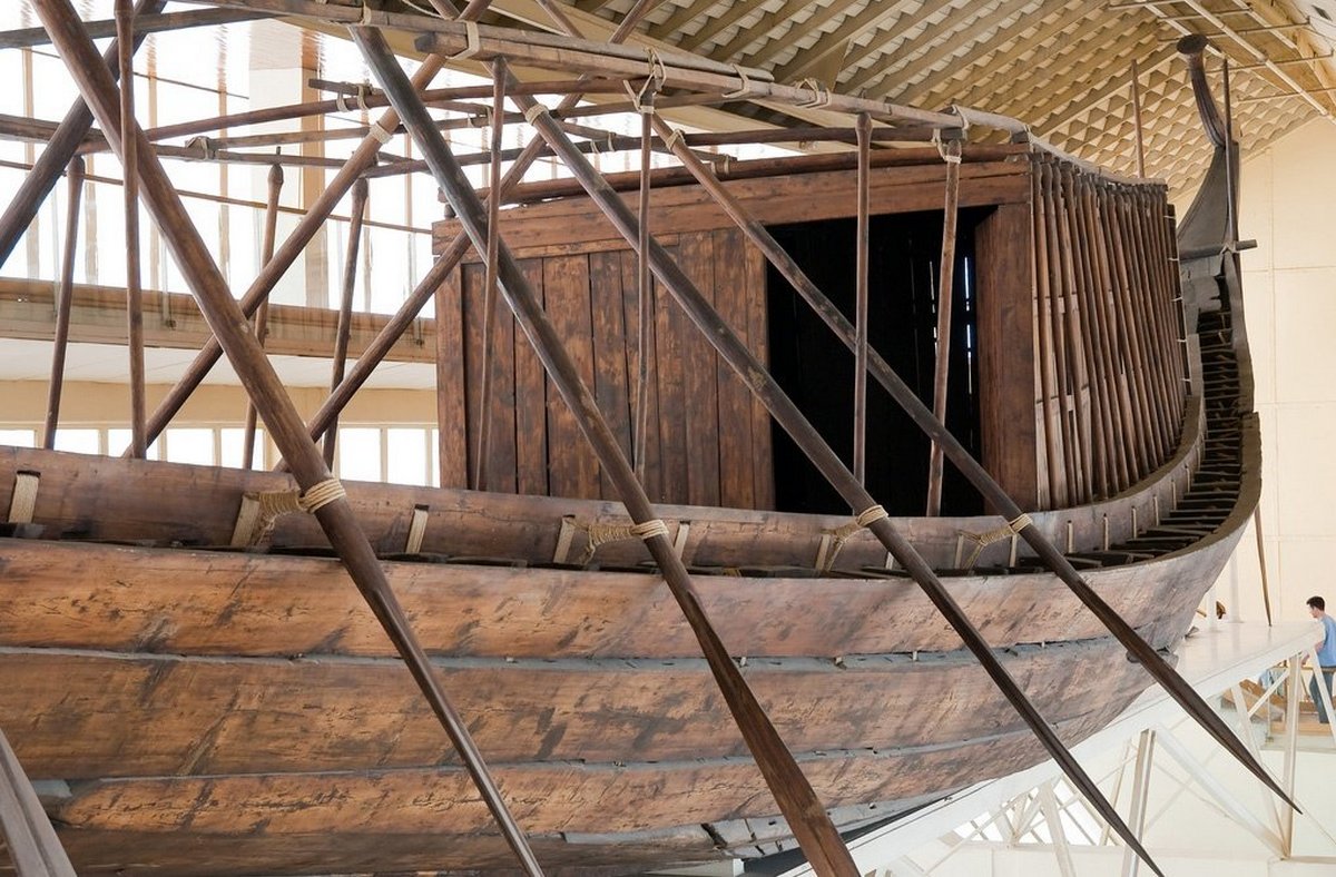 Khufu's first solar ship will be handed over to the Great Egyptian Museum in June