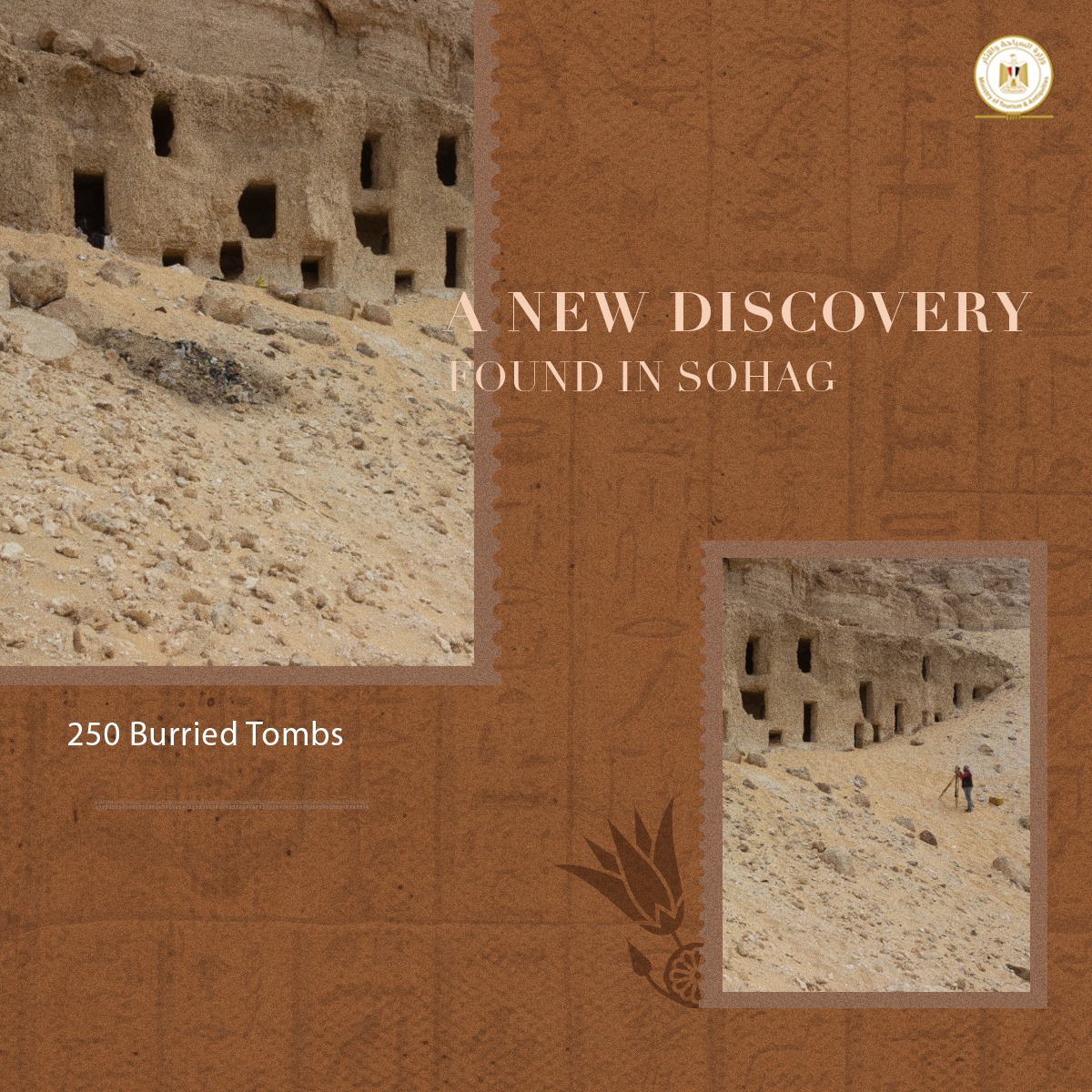 Discovery of the year: Egyptian archaeologists have discovered more than 300 tombs