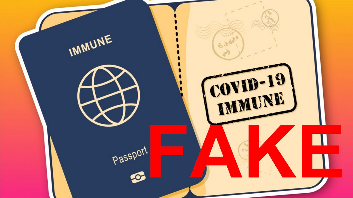 Fake COVID-19 vaccination passports are now available in France