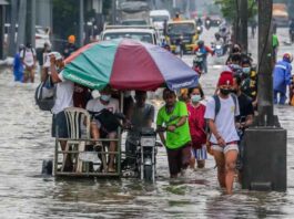 Більш 13000 чоловік були евакуйовані з Філіппін через підйом рівня річки Марікіна