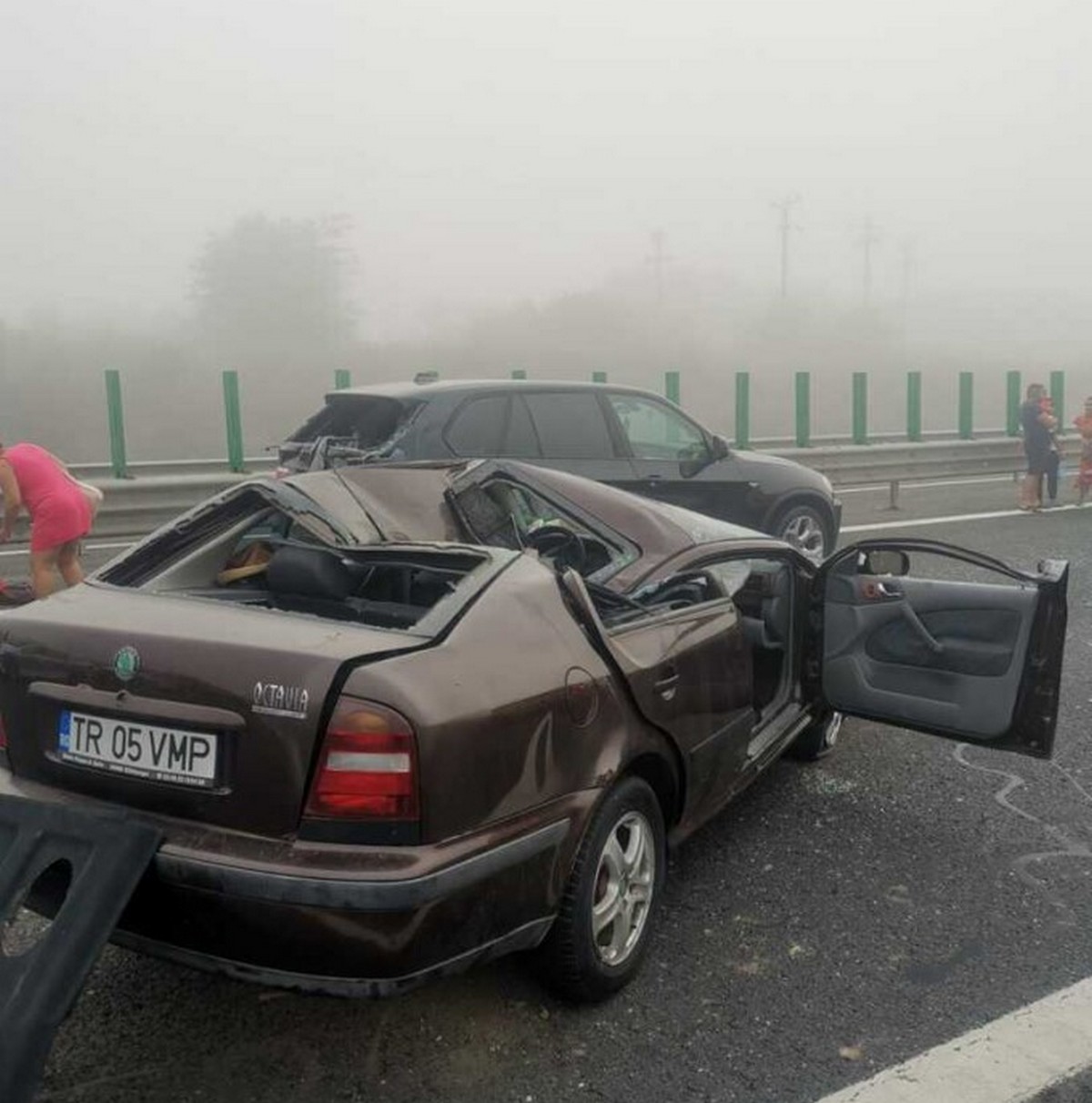 Масштабна автокатастрофа в Румунії, 55 машин зіткнулися на трасі