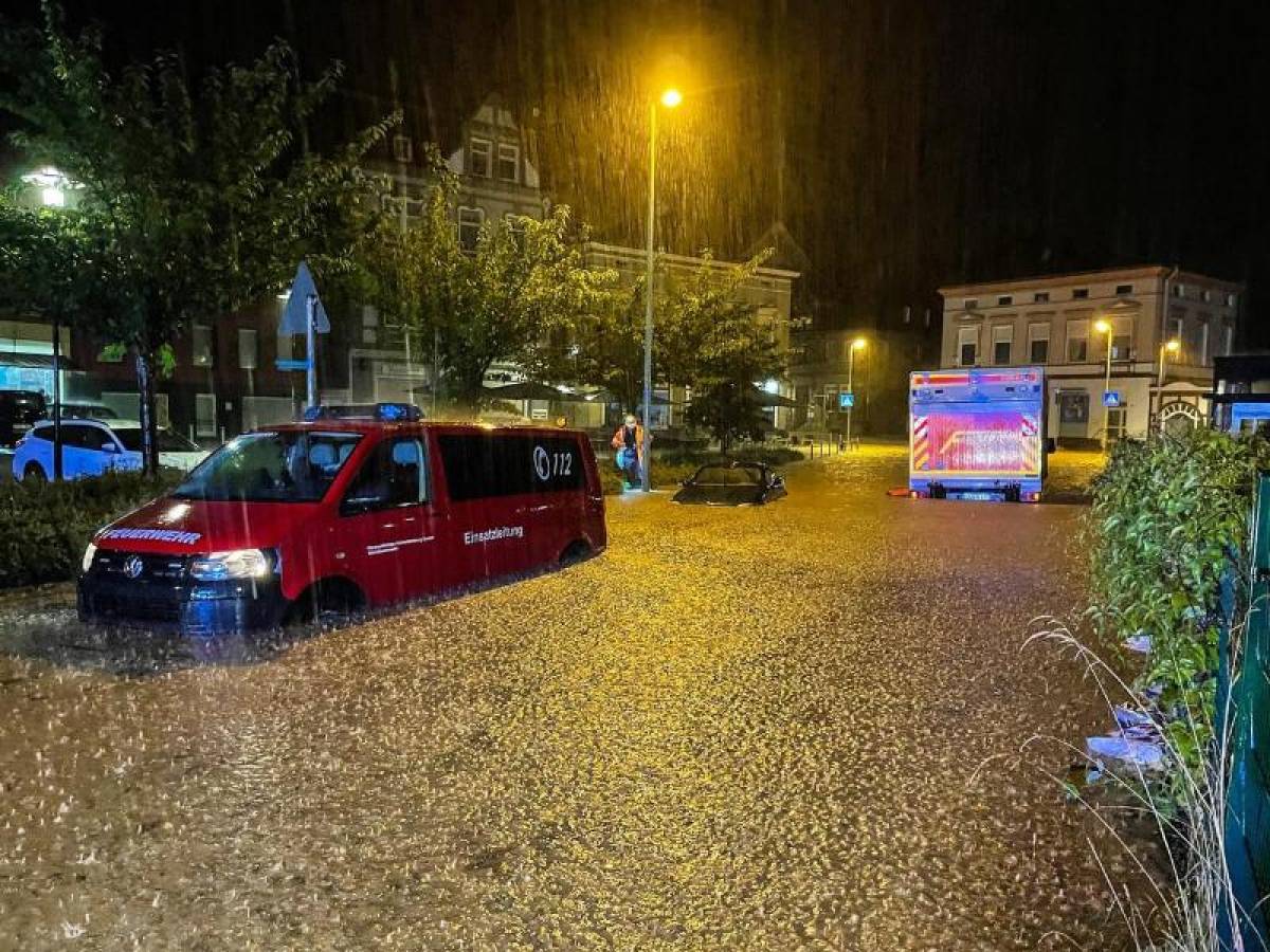 Germany in the water: floods across the country after a night of torrential rains