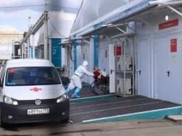 Russia has the highest number of daily cases of the virus since January
