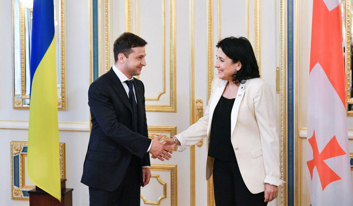 Georgian President Salome Zurabishvili congratulated Ukraine on Independence Day