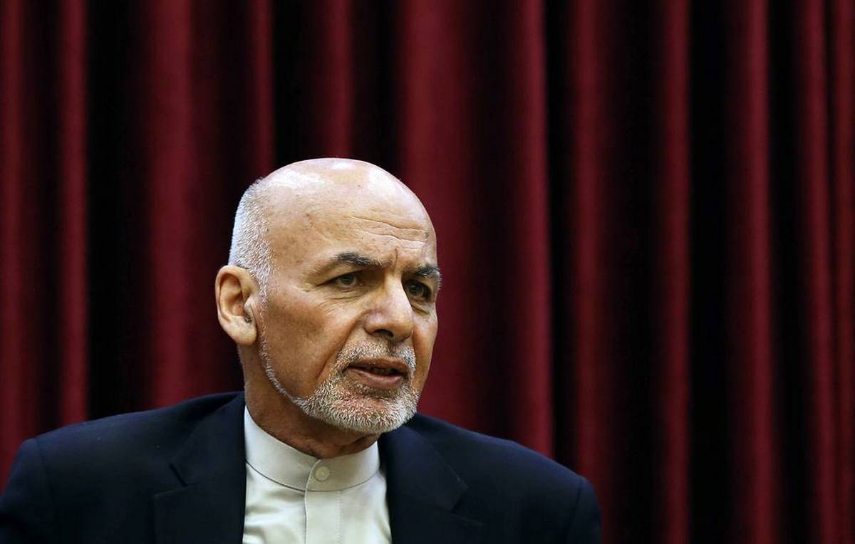 The former vice president of Afghanistan said that after the escape of Ghana, the acting the president