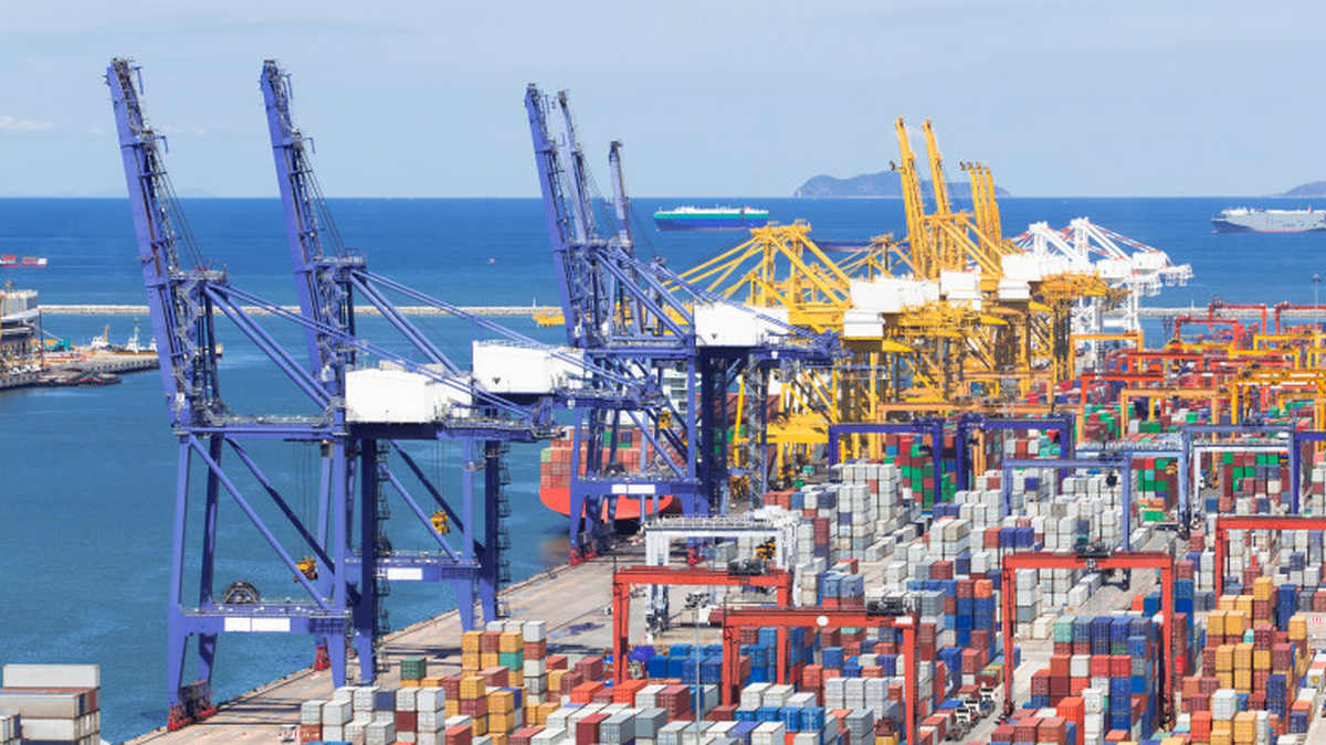 One of the busiest ports in the world has reopened