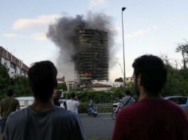 "Fire-resistant" futuristic building in Italy burned to the ground, 20 people were poisoned (video)