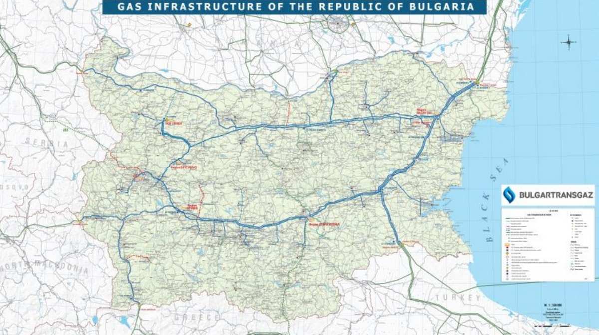 Скандал! У Болгарії загублений план розвитку газотранспортної інфраструктури країни