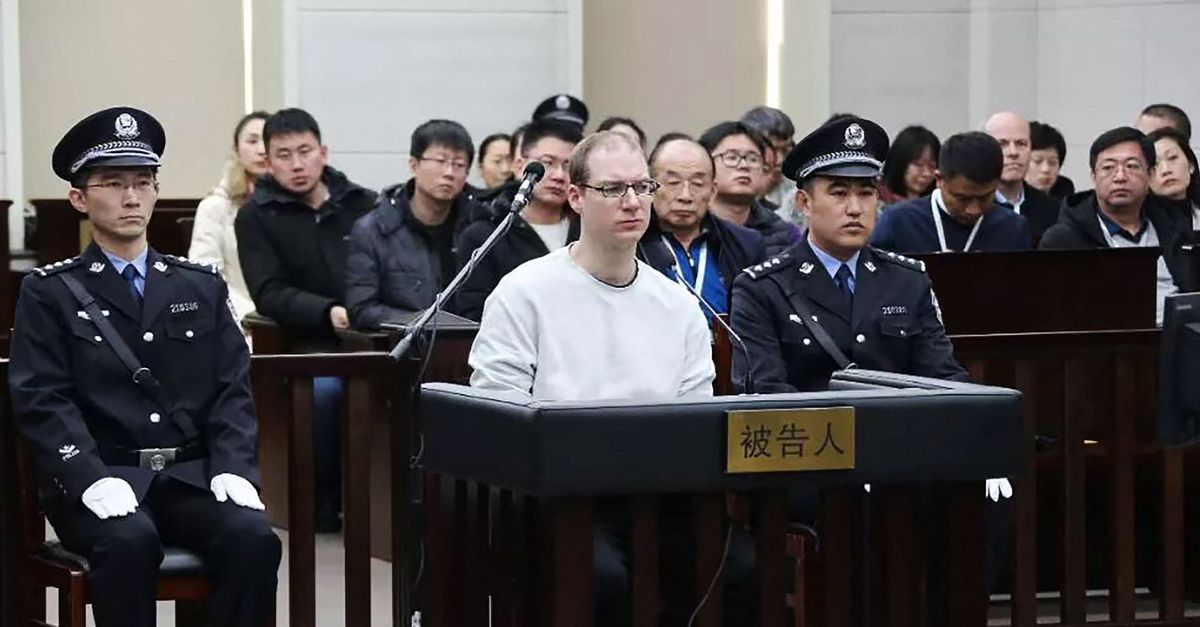 The Canadian was sentenced to death in China for drug trafficking