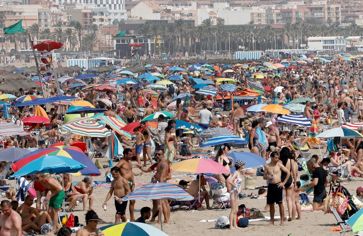 The record heat in Spain - the temperature reached 47.4 degrees