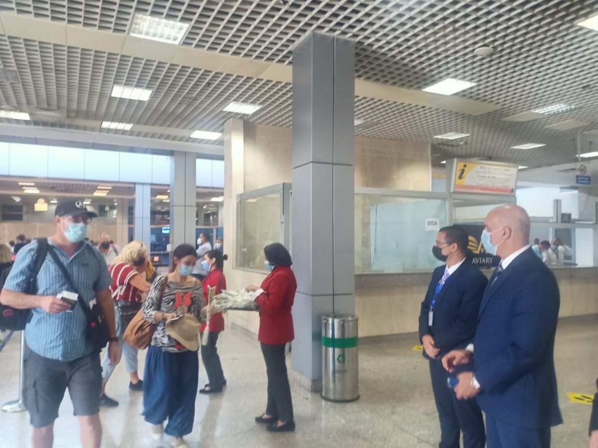 Египет принимает первый рейс Swiss Air после пятилетнего перерыва (фото)