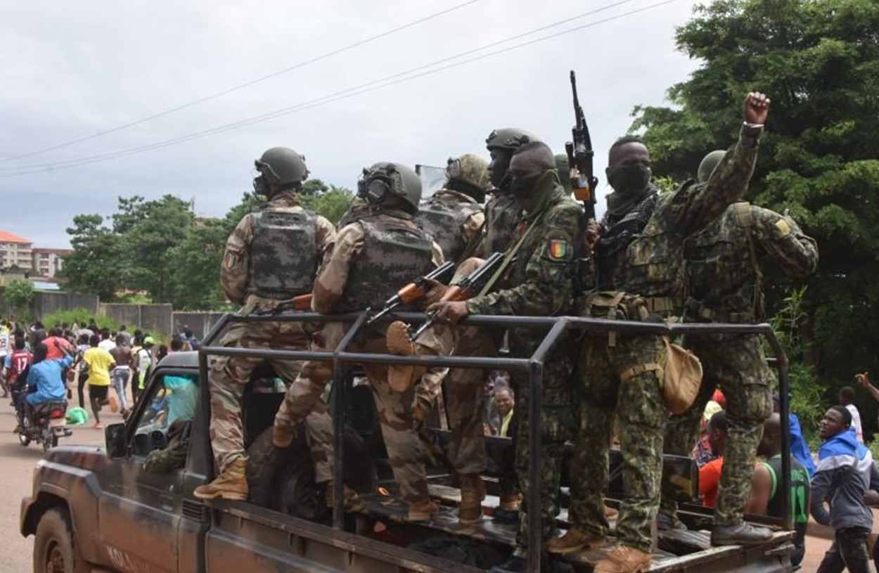 In Guinea, rebels have announced a curfew