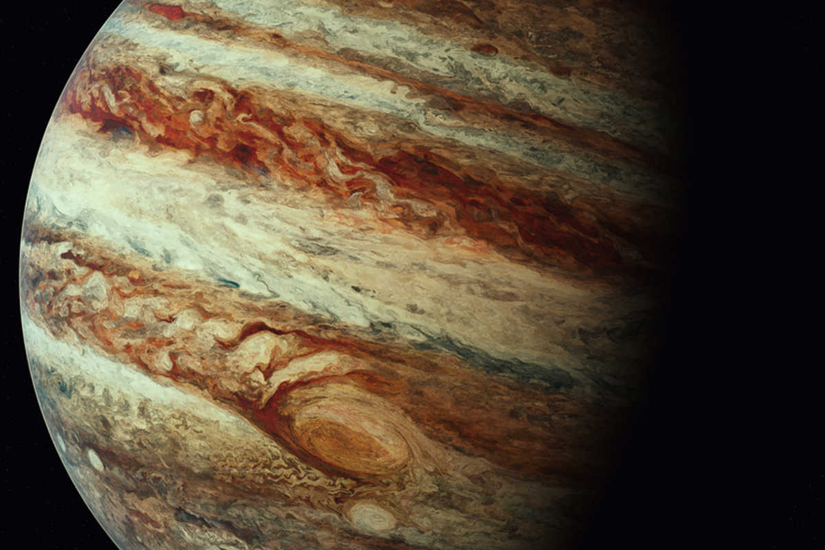 Юпитер кольца Вояджер 1