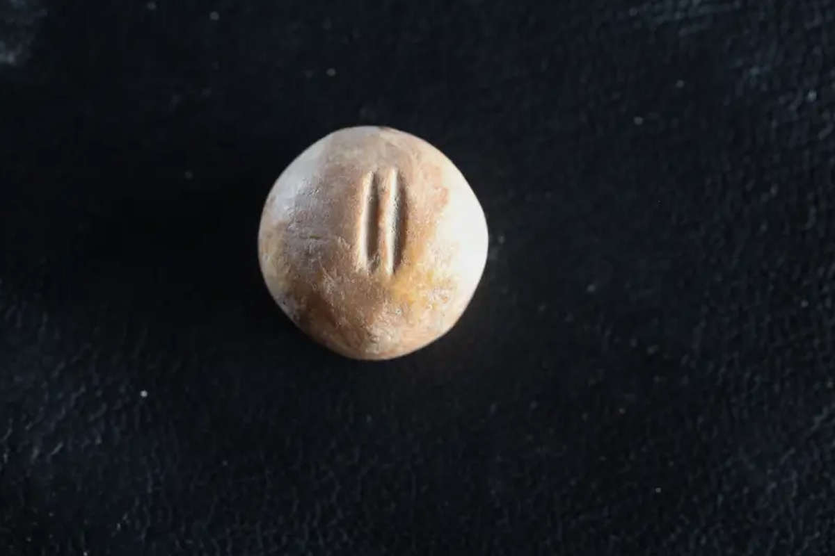 Archaeologists in Israel have discovered an unusual artifact for trade fraud