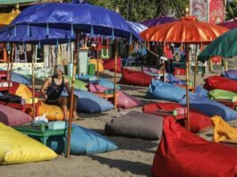 In Bali, they decided not to allow Ukrainian tourists