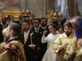 Імператорське весілля князя Романова вперше в Росії більш ніж за століття (фото, відео)