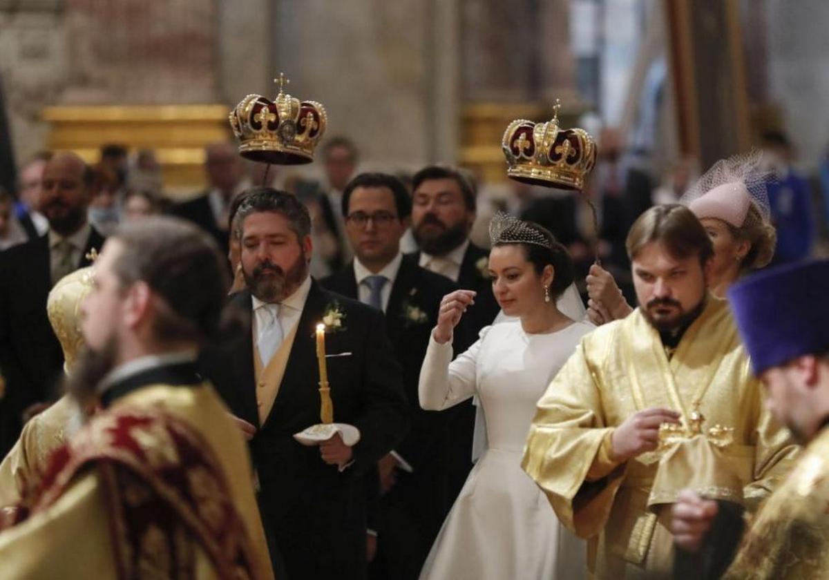 The first imperial wedding of Prince Romanov in Russia in more than a century (photo, video)