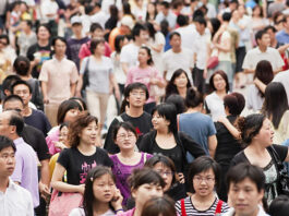 Население Китая сократится вдвое к 2050 году