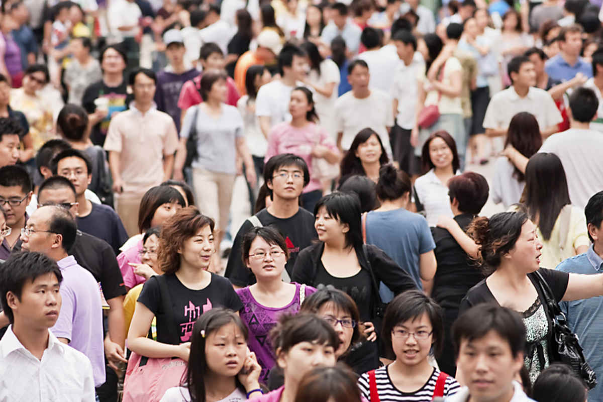 Население Китая сократится вдвое к 2050 году