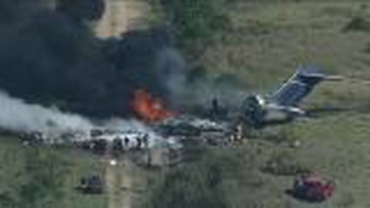 Авіакатастрофа в Техасі: чудом всі пасажири вижили (Відео)