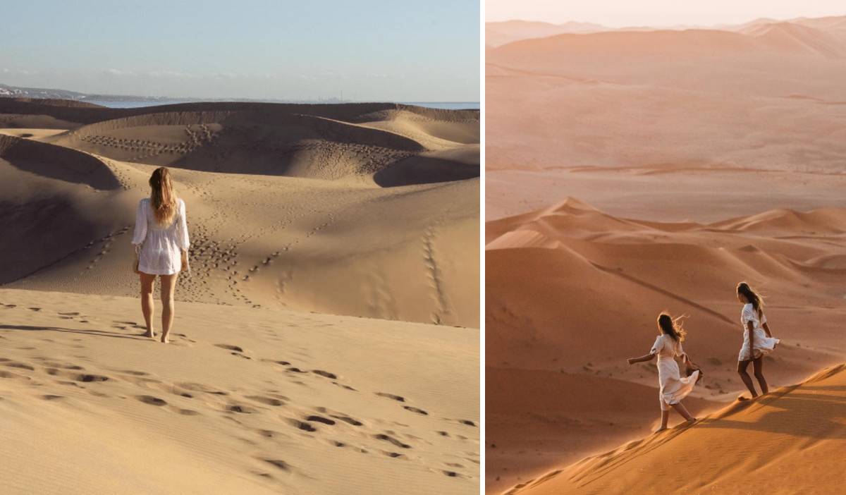 Туристів звинуватили у брудних та непристойних діях у піщаних дюнах 