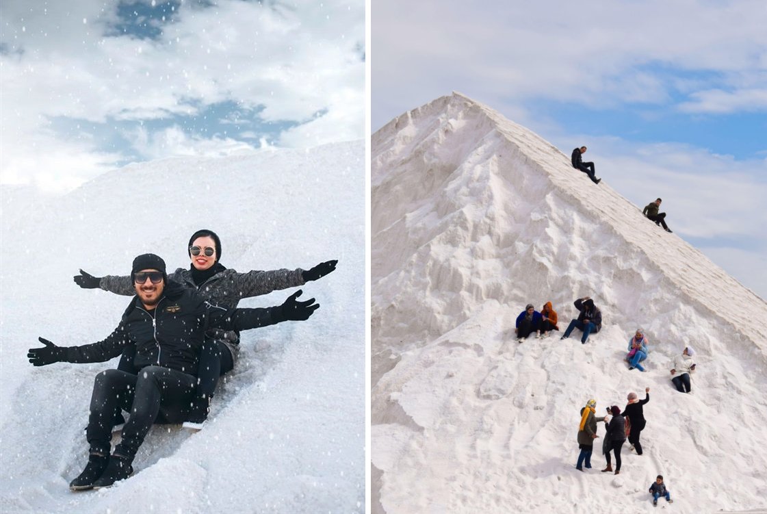 Єгипет влаштував для туристів нову пам'ятку: нереальні снігові гори