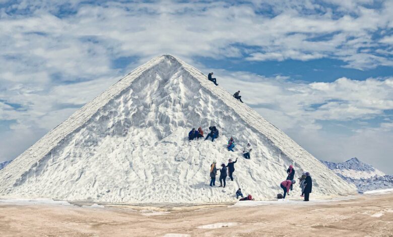 Egypt's unreal "snowy" mountains are becoming a tourist hit
