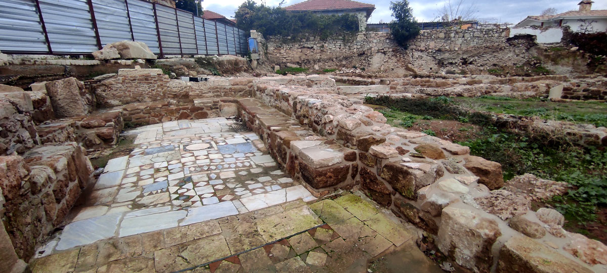 During the archeological excavations in Antalya a synagogue of the VII century was discovered