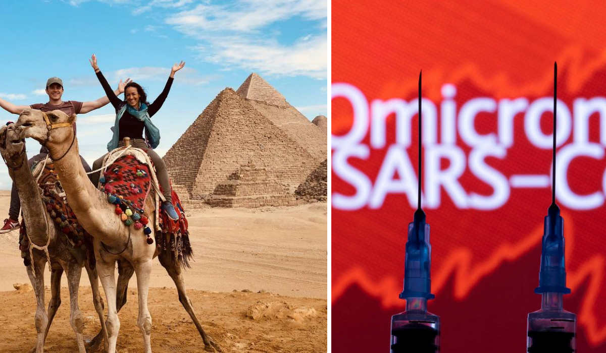 Переполох у Єгипті: у 3 туристів знайдено Омікрон, туризм отримав тривожний сигнал та побоюється закриття кордону