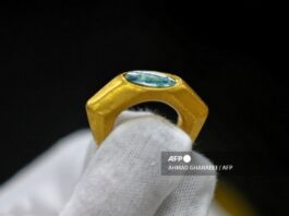 В Ізраїлі виявлено стародавнє кільце із символом Ісуса