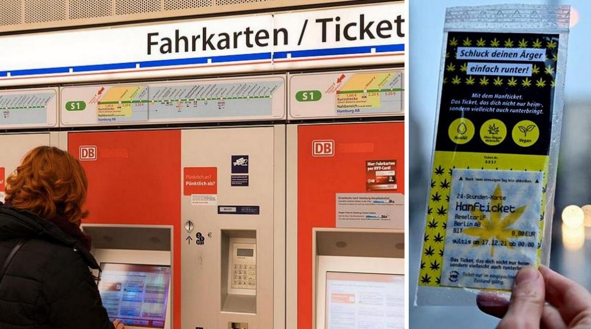 Берлінське метро бореться зі стресом, пропонуючи квитки зі смаком канабісу