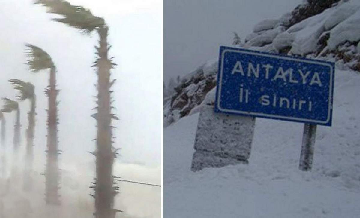 Сніговий жах накрив Анталію: товщина покриву досягла рекордних висот
