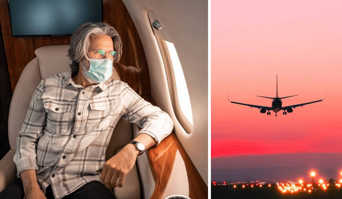 Турист роздягнувся в літаку догола у відповідь на вимогу надіти маску