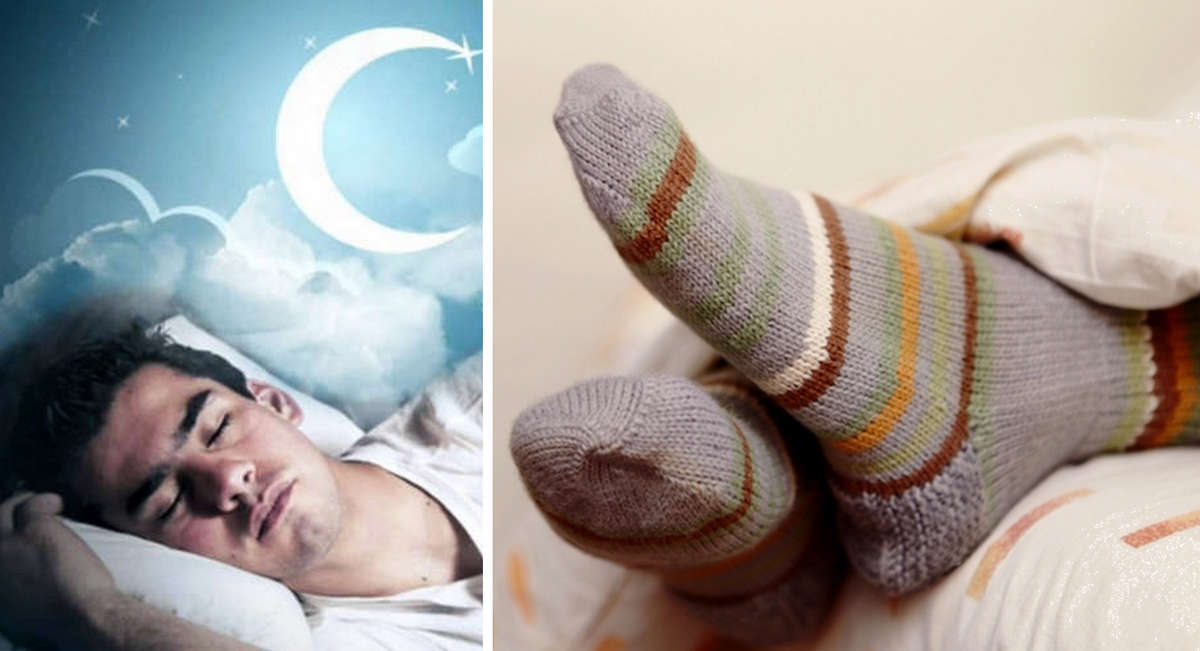 Вчені розповіли, чому краще спати в шкарпетках
