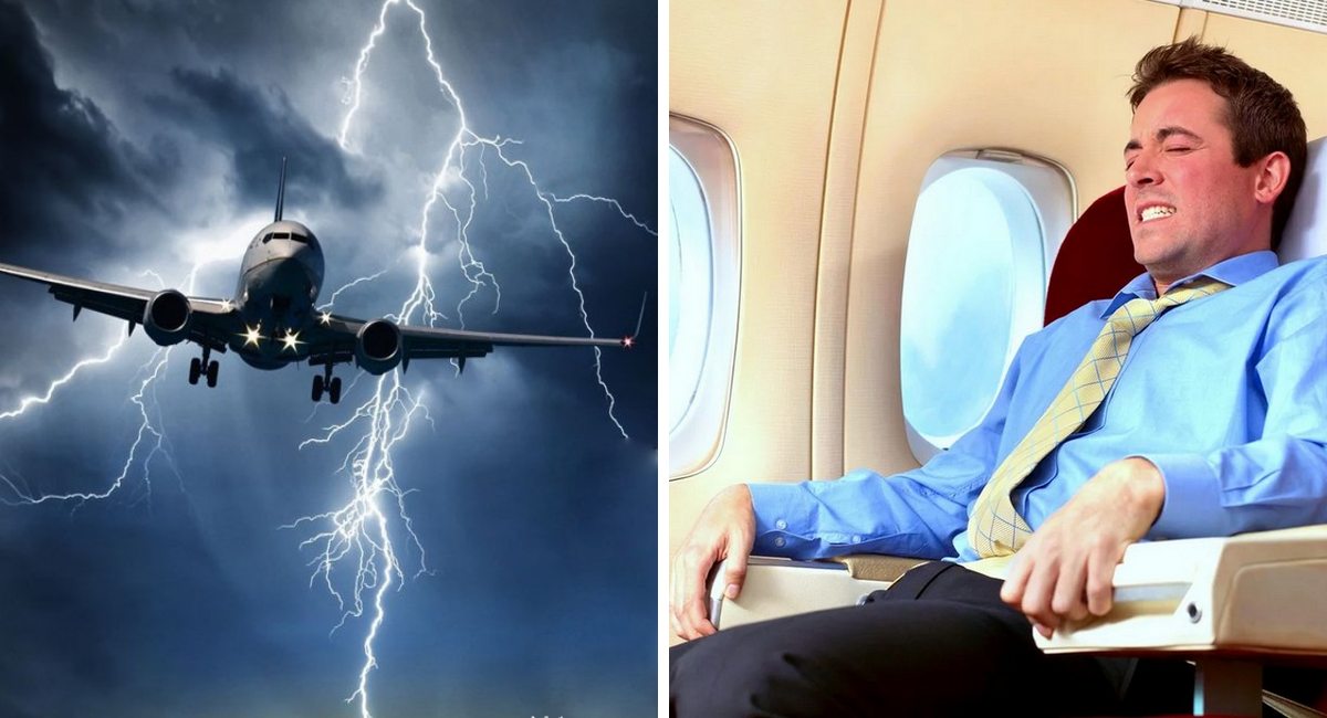 Пілот розповів, що відбувається, коли до літака потрапляє блискавка