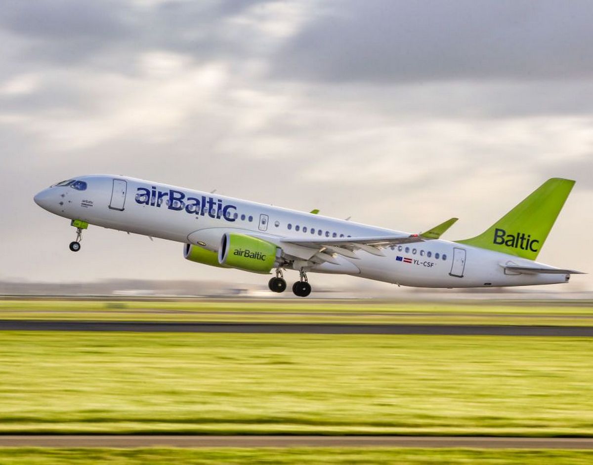 airBaltic зупиняє нічні посадки літаків в Україні через зростання напруженості